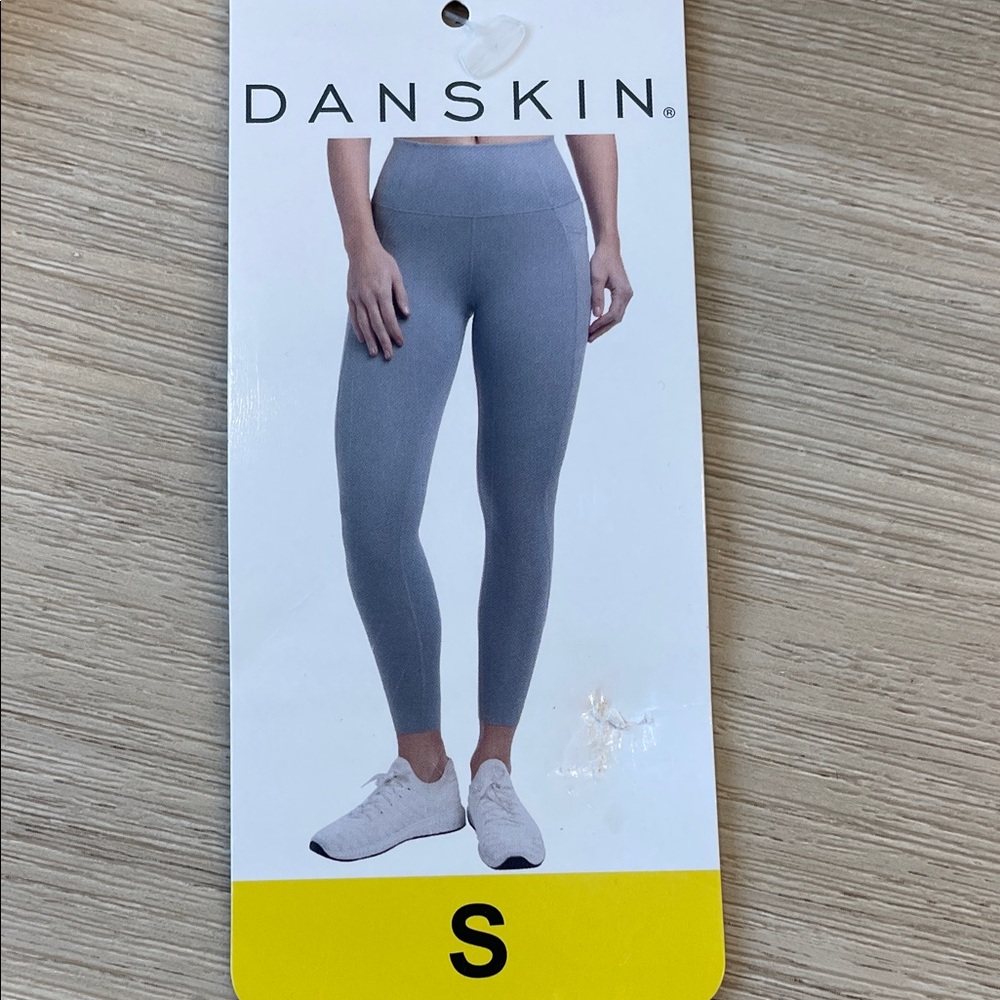 New Danskin women’s high-Waisted Blue Leggings